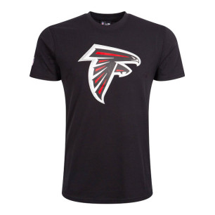 Camiseta NFL Atlanta Falcons New Era Logo Negro