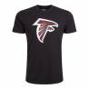 Men's New Era Logo NFL Atlanta Falcons Black T-shirt Men's New Era Logo NFL Atlanta Falcons Black T-shirt