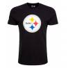 Camiseta NFL Pittsburgh Steelers New Era Logo Negro Camiseta NFL Pittsburgh Steelers New Era Logo Negro