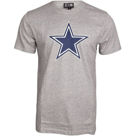 T-Shirt NFL Dallas Cowboys New Era Logo Gris