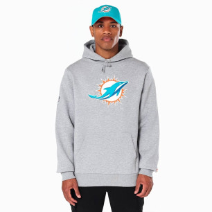 Sudadera NFL Miami Dolphins New Era gris