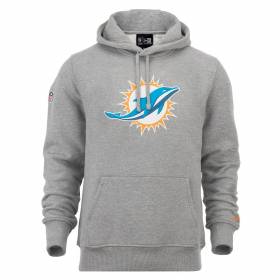 weat à Capuche NFL Miami Dolphins New Era Gris