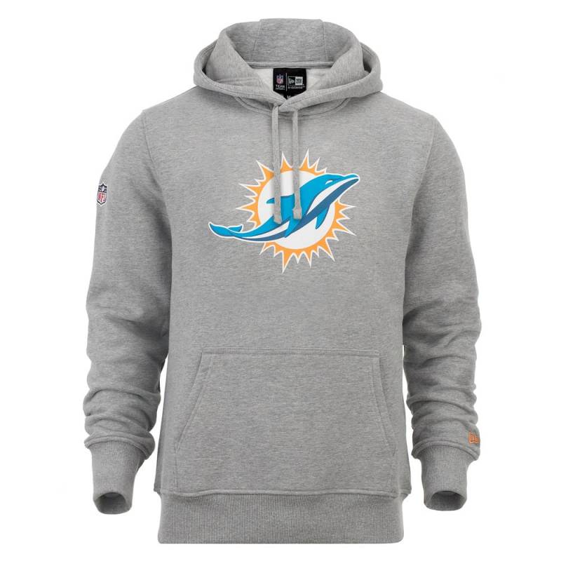 New Era NFL Hoody NFL Miami Dolphins Grey