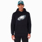 Sweat à Capuche NFL Philadelphia Eagles New Era Noir