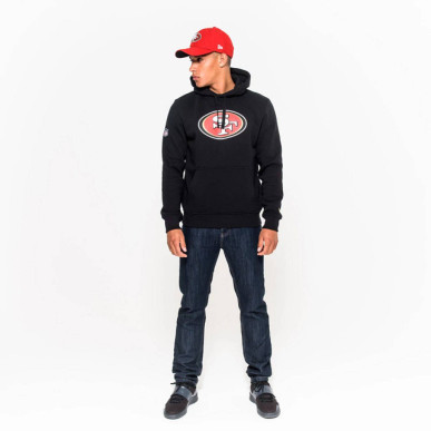 Sudadera NFL San Francisco 49ers New Era negro