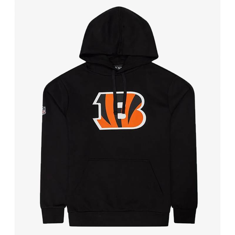 Sweat à Capuche NFL Cincinnati Bengals New Era Noir