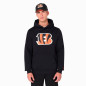 Sweat à Capuche NFL Cincinnati Bengals New Era Noir