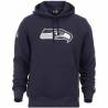 Sweat à Capuche NFL Seattle Seahawks New Era bleu marine