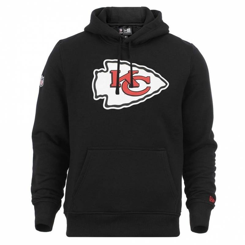 Sudadera NFL Kansas City Chiefs New Era negro Sudadera NFL Kansas City Chiefs New Era negro