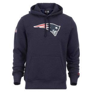 Sweat à Capuche NFL New England Patriots New Era bleu marine
