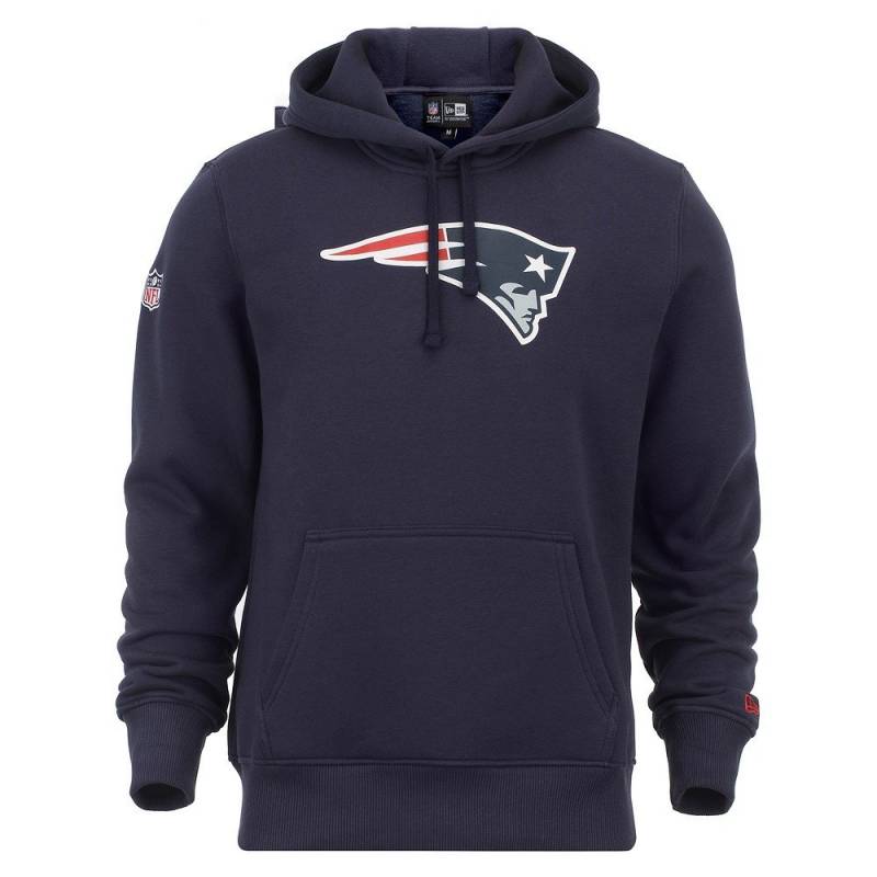 Sweat à Capuche NFL New England Patriots New Era bleu marine