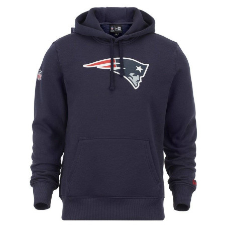 Sweat à Capuche NFL New England Patriots New Era bleu marine