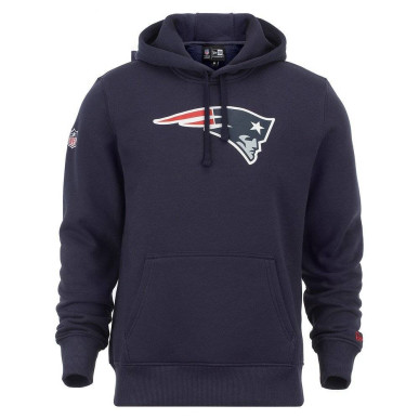 Sweat à Capuche NFL New England Patriots New Era bleu marine