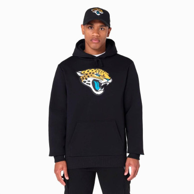 Sweat à Capuche NFL Jacksonville Jaguars New Era Noir