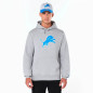 Sweat à capuche NFL Detroit Lions New Era Gris