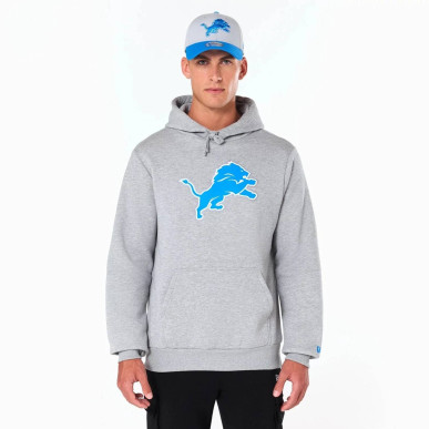 New Era Hoodie NFL Detroit Lions Grey