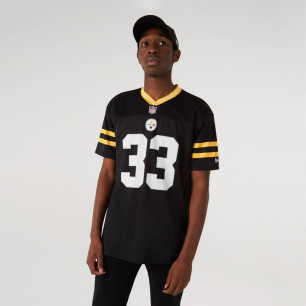 Maillot NFL Pittsburgh Steelers New Era Mesh Noir