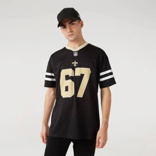 New Era Mesh Supporters Jersey New Orleans Saints Black