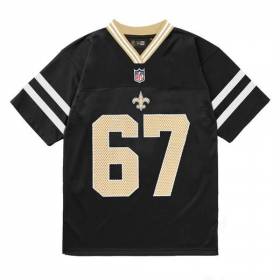 Camiseta NFL New Orleans Saints New Era Mesh Negro