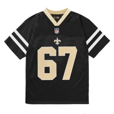 New Era Mesh Supporters Jersey New Orleans Saints Black