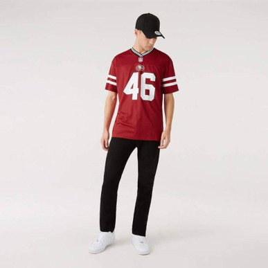 Camiseta NFL San Francisco 49ers New Era Mesh Rojo
