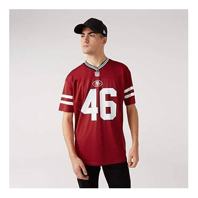 Camiseta NFL San Francisco 49ers New Era Mesh Rojo