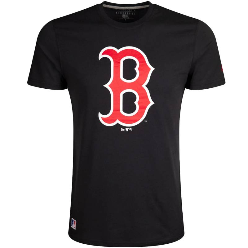 T-Shirt MLB Boston Red Sox New Era Bleu marine