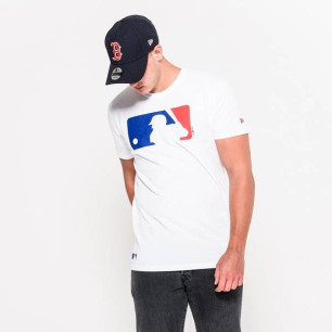Men's MLB Logo T-Shirt New Era White