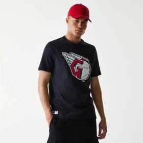 T-Shirt MLB Cleveland Guardians New Era Noir