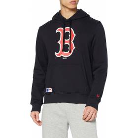 Sweat à capuche MLB Boston Red Sox New Era Bleu marine