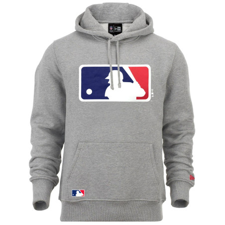 Men's New era Logo MLB hoodie grey