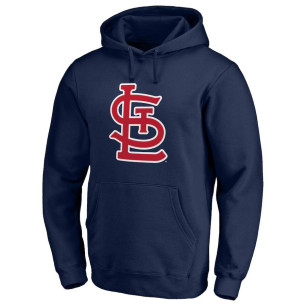 Sweat à capuche MLB St. Louis Cardinals New Era Bleu marine
