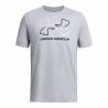 T-shirt Under Armour Foundation Update Gris