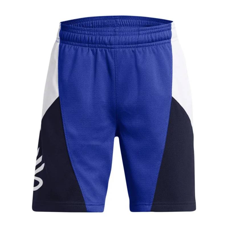 Short de baloncesto Under Armour Curry Splash Azul para nino Short de baloncesto Under Armour Curry Splash Azul para nino