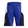 Short de baloncesto Under Armour Curry Splash Azul para nino Short de baloncesto Under Armour Curry Splash Azul para nino