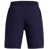 short Under Armour Woven Wordmark bleu marine pour enfant