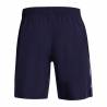 Short Under Armour Woven Wordmark Bleu marine