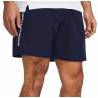 Short Under Armour Woven Wordmark Bleu marine