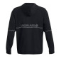 Men's Under armour Zone Woven Full zip hoodie black