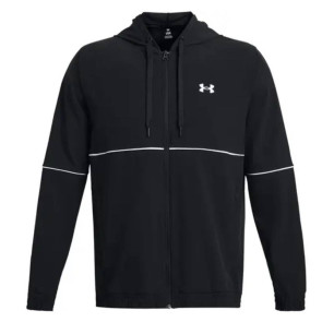 Sudadera Zip Under armour Zone Woven Negro