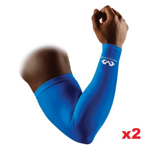 Manchons De Protection pour le Bras Mcdavid Power Shooter Bleu
