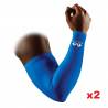 Manchons De Protection pour le Bras Mcdavid Power Shooter Bleu