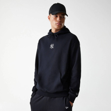 Sweat à Capuche Oversize MLB New York Yankees New Era Noir