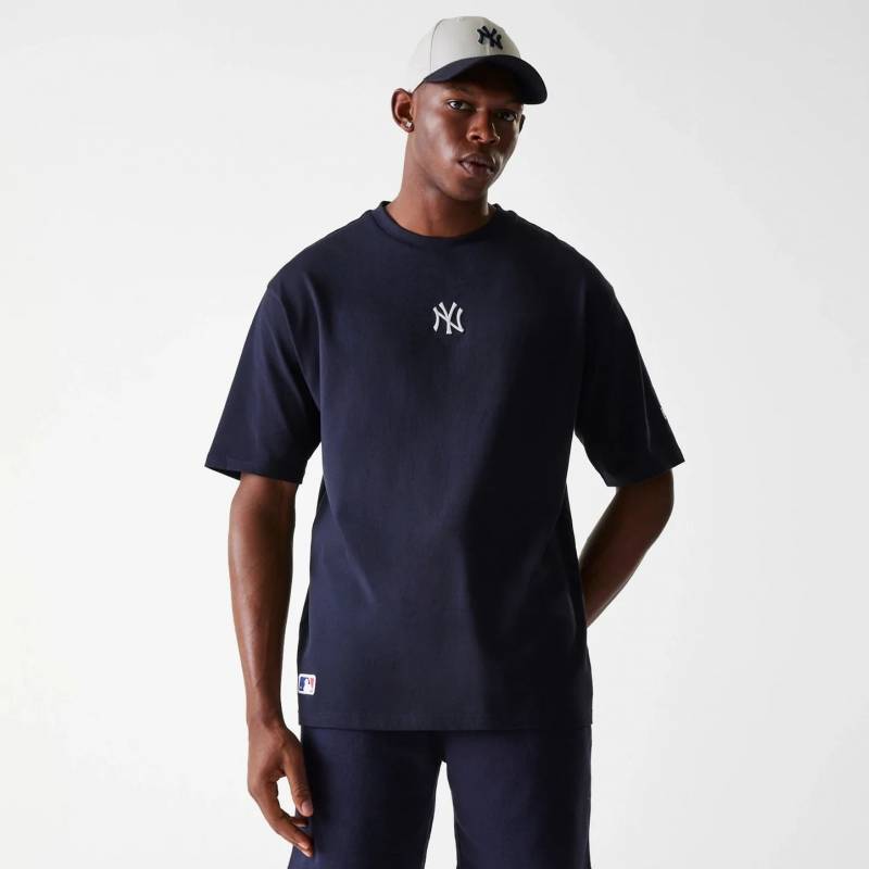 Camiseta Oversize MLB New York Yankees New Era Azul marino