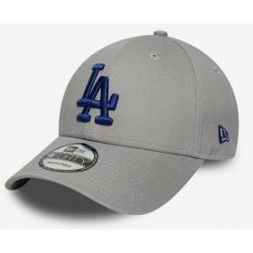 Gorra MLB Side Patch New Era Los Angeles Dodgers 9Forty Gris