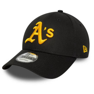 Casquette MLB Oakland Athletics New Era Side Patch 9Forty Noir