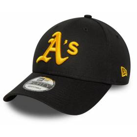 Casquette MLB Oakland Athletics New Era Side Patch 9Forty Noir