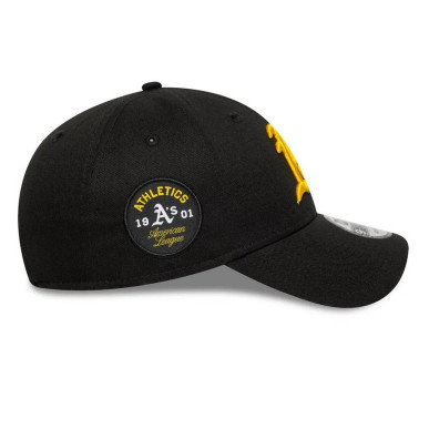 Gorra MLB Side Patch New Era Oakland Athletics 9Forty Noir