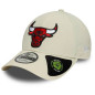 New Era Recycled 9Forty hat NBA Chicago Bulls Cream New Era Recycled 9Forty hat NBA Chicago Bulls Cream