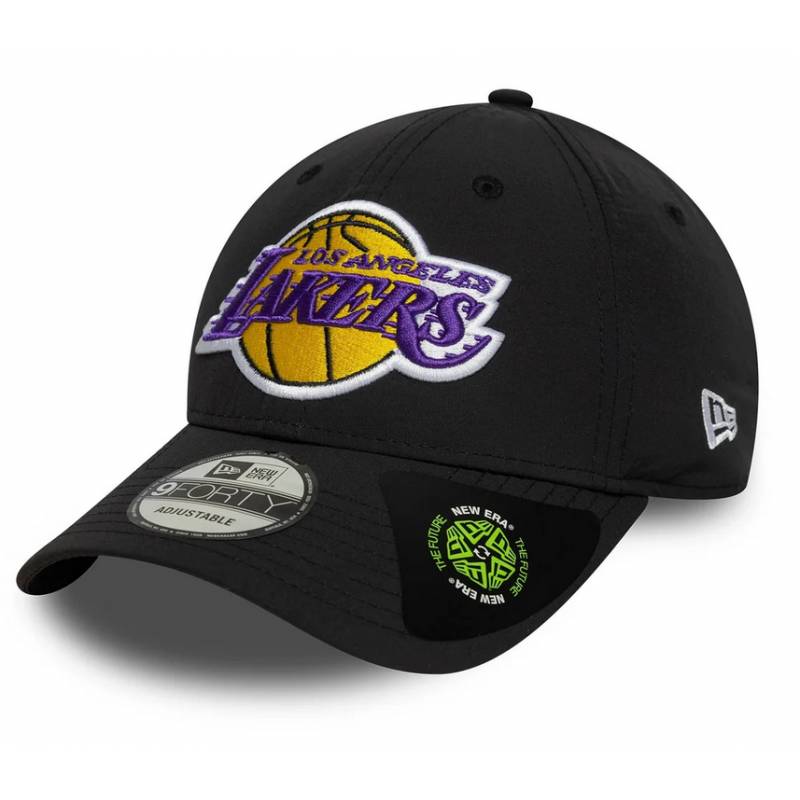 Gorra NBA Los Angeles Lakers New Era Recycled 9Forty Negra Gorra NBA Los Angeles Lakers New Era Recycled 9Forty Negra